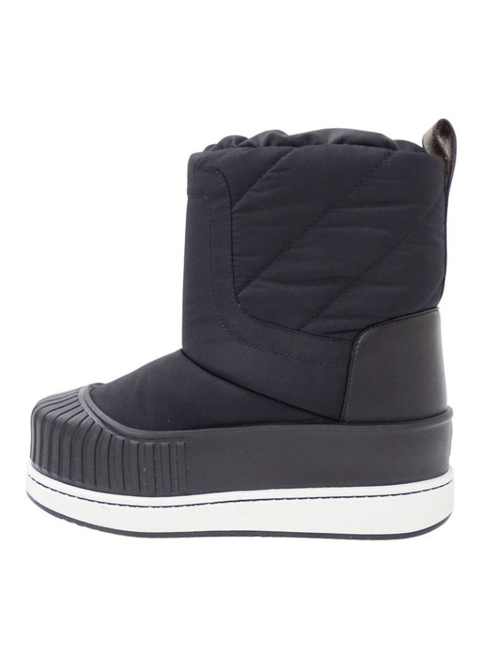 Louis Vuitton Boots Nylon Polar Line Short Black 36 - Picture 6 of 12